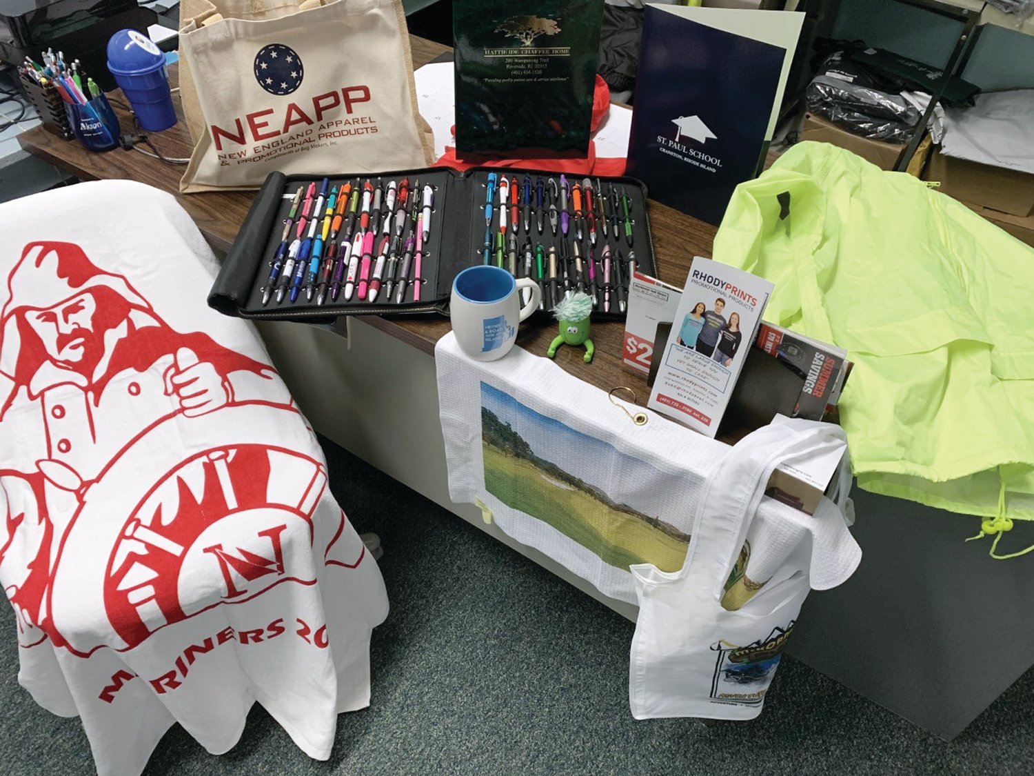 Check out some of the many promotional products that will give your business the visibility it needs to grow this winter. Contact Bob Giberti at RhodyPrints Promotional Products to learn more.